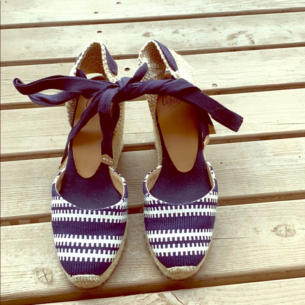 Classic Castaner wedge sandals!